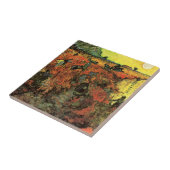 Der Rote Weinberg von Vincent van Gogh Fliese (Seite)