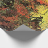 Der Rote Weinberg von Vincent van Gogh Geschenkpapier (Ecke)