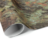 Der Rote Weinberg von Vincent van Gogh Geschenkpapier (Rolleneckpunkt)