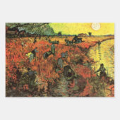 Der Rote Weinberg von Vincent van Gogh Geschenkpapier Set (Vorderseite 3)