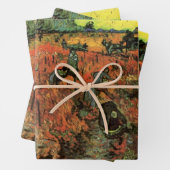 Der Rote Weinberg von Vincent van Gogh Geschenkpapier Set (Beispiel)
