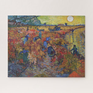 Der Rote Weingarten   Vincent van Gogh   Puzzle