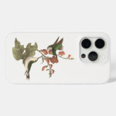 Der rothaarige oder rubingebeutelte Hummingvogel Case-Mate iPhone Hülle (Rückseite (Horizontal))