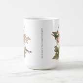 Der rothaarige oder rubingebeutelte Hummingvogel Kaffeetasse (Mittel)