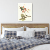 Der rothaarige oder rubingebeutelte Hummingvogel Leinwanddruck (Insitu (Schlafzimmer))