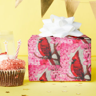 DER ROTKARDINAL GESCHENKPAPIER