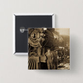 Der Roundhouse Rosies des Ersten Weltkrieges Button (Vorne & Hinten)