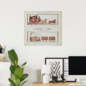 Der Royal Mail Coach "London und York" Poster (Heimbüro)