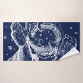 Der Rubaiyat der Schöpfung Omar Khayam Badehandtuch (Badehandtuch)