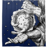 Der Rubaiyat der Schöpfung Omar Khayam Duschvorhang (Vorderseite)