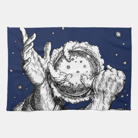 Der Rubaiyat der Schöpfung Omar Khayam Geschirrtuch (Horizontal)