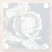 Der Rubaiyat der Schöpfung Omar Khayam Glasuntersetzer (Rückseite)