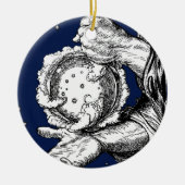 Der Rubaiyat der Schöpfung Omar Khayam Keramik Ornament (Vorne)