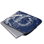 Der Rubaiyat der Schöpfung Omar Khayam Laptopschutzhülle (Vorne Knopf)