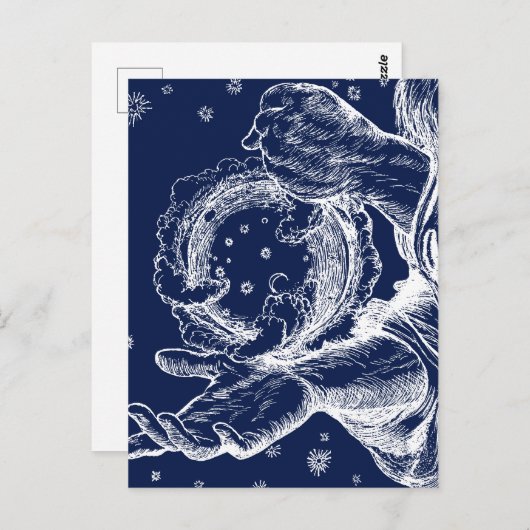 Der Rubaiyat der Schöpfung Omar Khayam Postkarte (Vorne/Hinten)