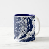 Der Rubaiyat der Schöpfung Omar Khayam Zweifarbige Tasse (VorderseiteRechts)