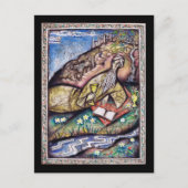 Der Rubaiyat Omar Khayam Postkarte (Vorderseite)