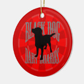 Der Ruby Keramikornament (Links)