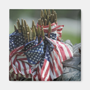 Der Rucksack eines Armeesoldaten Magnet