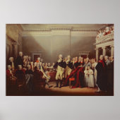 Der Rücktritt George Washington Poster (Vorne)