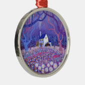 Der Rückzug 2014 Silbernes Ornament (Rechts)