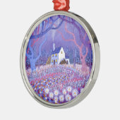 Der Rückzug 2014 Silbernes Ornament (Links)