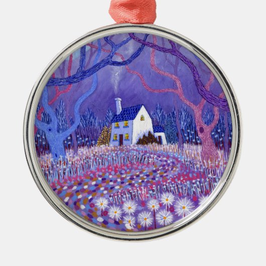 Der Rückzug 2014 Silbernes Ornament (Vorne)