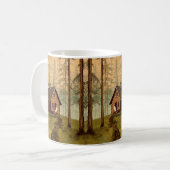 Der Rückzug Kaffeetasse (Vorderseite Links)