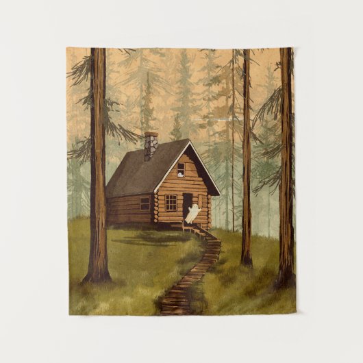 Der Rückzug Wandteppich (Vorderseite)