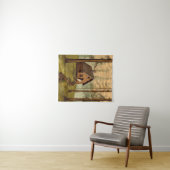 Der Rückzug Wandteppich (Beispiel (Horizontal))