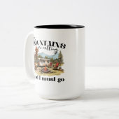 Der Ruf der Berge Tasse (Vorderseite Links)