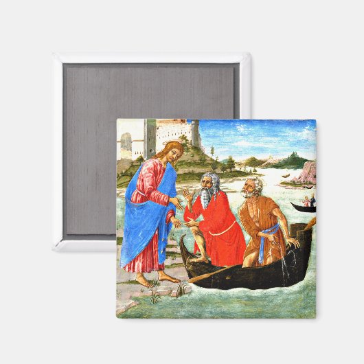 Der Ruf der Heiligen Peter und Andrew Magnet (Vorderseite/Rückseite)