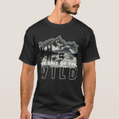 Der Ruf der Wildnis. T - Shirt (Vorderseite)