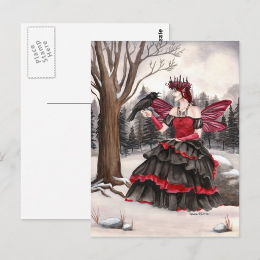 Der Ruf der Winters Chill Postkarte (Vorne/Hinten)