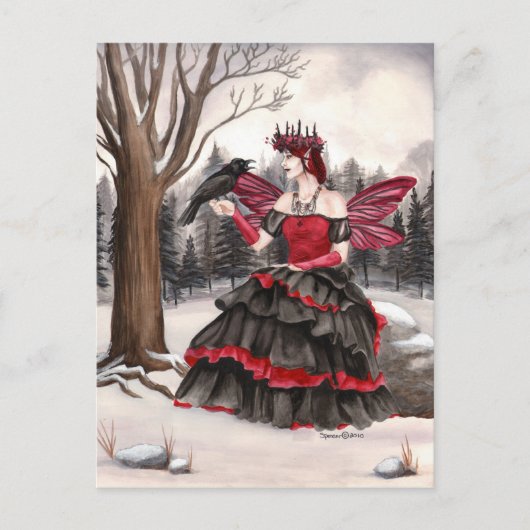 Der Ruf der Winters Chill Postkarte (Vorderseite)