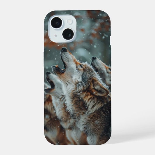 Der Ruf der Wölfe iPhone 15 Hülle (Rückseite)