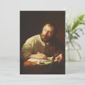Der Ruf des Apostels Matthew Einladung (Stehend Vorderseite)