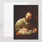 Der Ruf des Apostels Matthew Einladung (Vorne/Hinten)