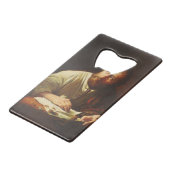 Der Ruf des Apostels Matthew Geldbeutel Flaschenöffner (Rückseite Schrägansicht)