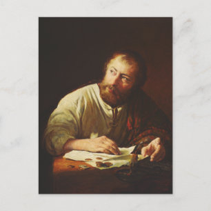 Der Ruf des Apostels Matthew Postkarte