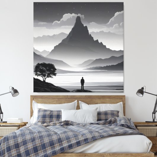 Der Ruf des Berges Leinwanddruck (Insitu (Schlafzimmer))