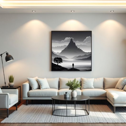 Der Ruf des Berges Leinwanddruck