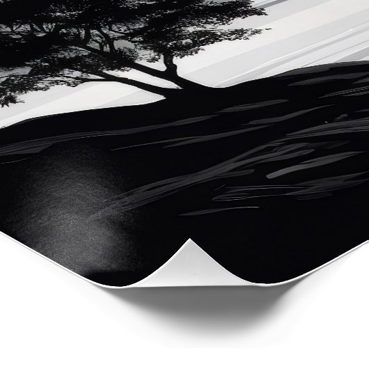 Der Ruf des Berges Poster (Ecke)