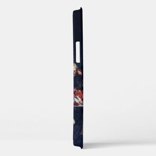 Der Ruf des heiligen Matthew, Caravaggio Case-Mate iPhone Hülle (Rückseite / Rechts)