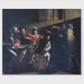 Der Ruf des heiligen Matthew, Caravaggio Geschenkpapier (Flach)