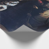 Der Ruf des heiligen Matthew, Caravaggio Geschenkpapier (Ecke)