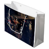 Der Ruf des heiligen Matthew, Caravaggio Große Geschenktüte (Vorderseite Schrägansicht)