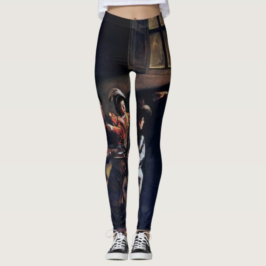 Der Ruf des heiligen Matthew, Caravaggio Leggings (Vorderseite)
