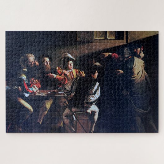 Der Ruf des heiligen Matthew, Caravaggio Puzzle (Horizontal)