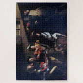 Der Ruf des heiligen Matthew, Caravaggio Puzzle (Vertikal)